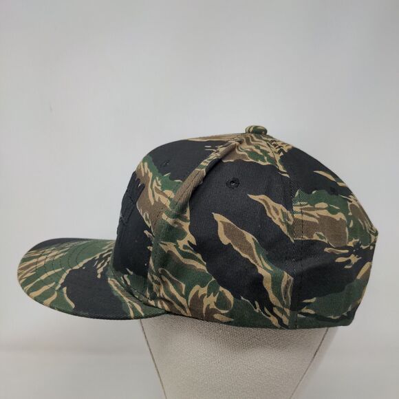 Cream Team Snapback Hat Camouflage One Size Adjustable Academy Fits - Picture 3 of 8